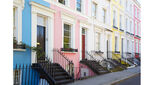 London houses illustrates an article about UK house prices