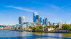 Skyline of London with Tower Bridge and The Tower of London on view