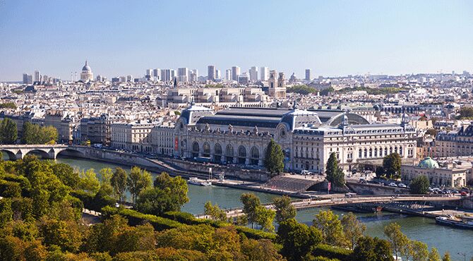 Luxembourg skyline