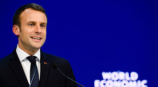French President Emanuel Macron