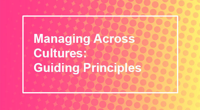 Managing Across Cultures: Factsheet 1