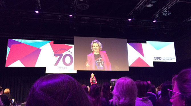 Baroness Martha Lane Fox, speaking at the CIPD annual conference