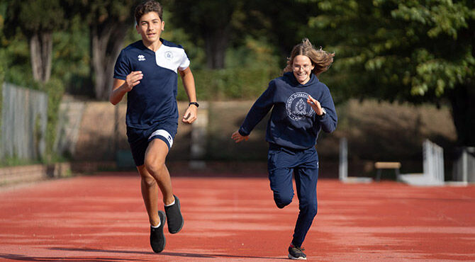 Marymount School Rome runners