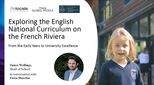 Exploring the English National Curriculum on the French Riviera