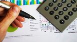 Iamge of calcuator and spreadsheet