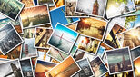 polaroids photos of global destinations