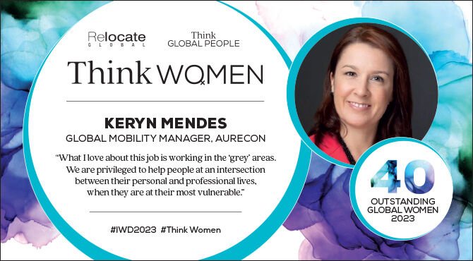 Keryn Mendes 40 Outstanding Global Women