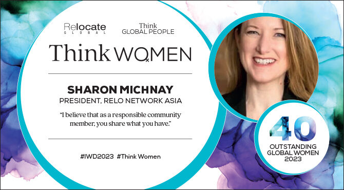 Sharon Michnay 40 Outstanding Global Women