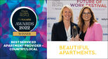 Winner of the 2022 Think Global People for Serviced Apartment Provider of the Year: Country/Local: Beautiful Apartments Sweden