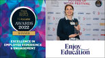 Winner of the 2022 Think Global People for Excellence in Employee Experience & Engagement: Enjoy Education