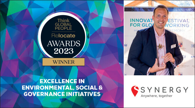 Excellence in Environmental, Social and Governance Initiatives winner - Synergy