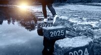 stock-image-stepping-stones-with-years