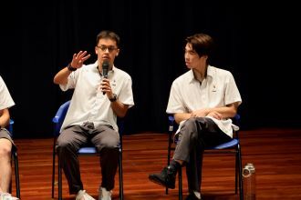 Image of IGBIS students at The Phoenix Talks