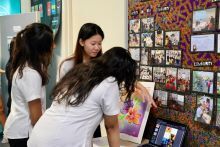 Image of IGBIS students at The Phoenix Talks