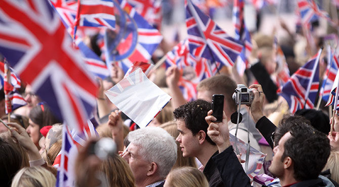 Royal wedding celebration