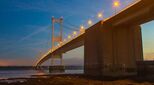 Severn Bridge in the morning