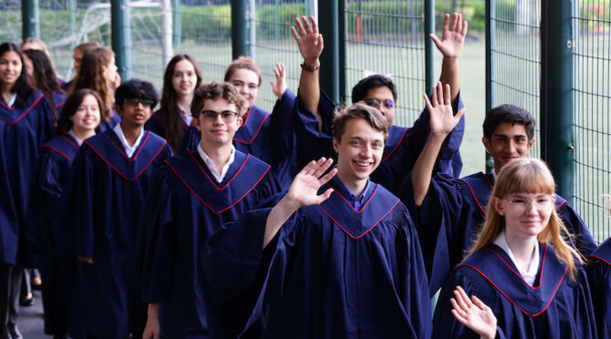 Tanglin Trust School Singapore Graduation Parade July 2022