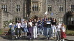 Taunton School students jump for joy on A level results day