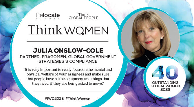 Think Women IWD 2023 Julia Onslow-Cole