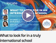 What to look for in a truly international school playback