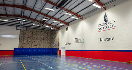 Taunton School gymnasium