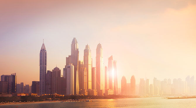 UAE skyline