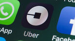 Icons for Uber and Facebook apps