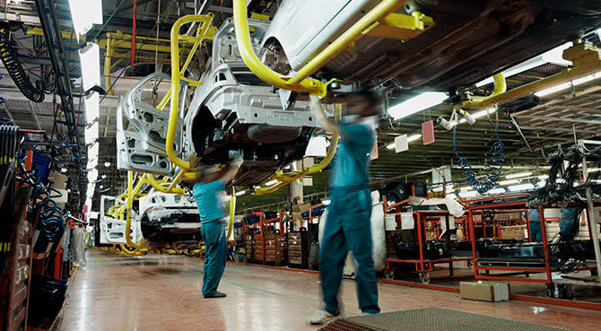 Car manufacturing optimism