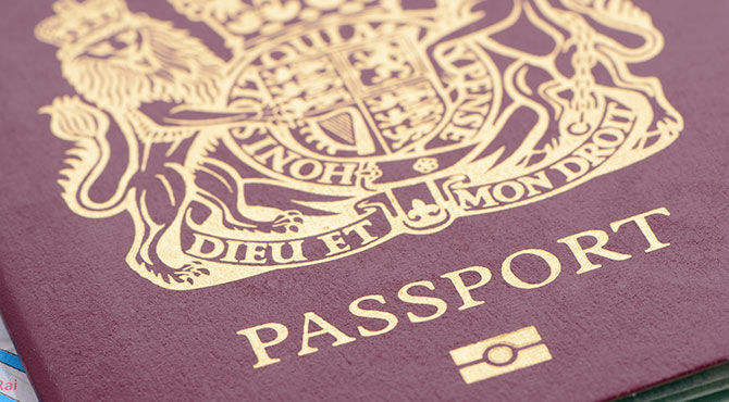 Biometric UK Passport
