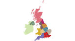 map of UK regions
