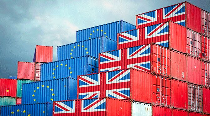 UK trade containers