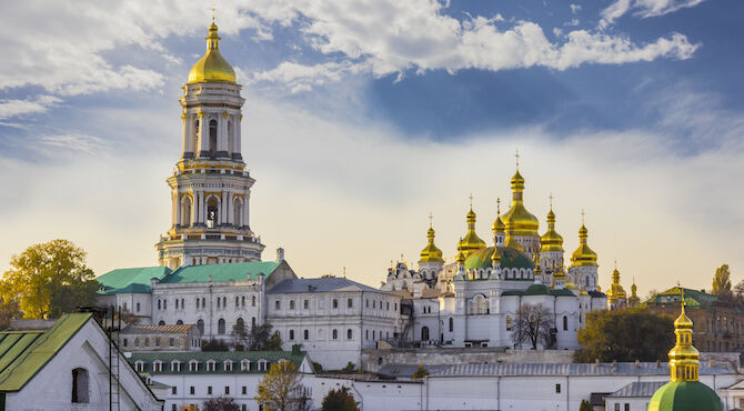 Ukraine skyline