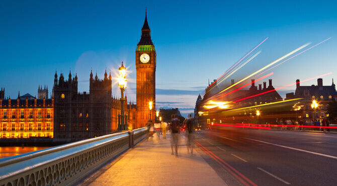 House of Commons with people