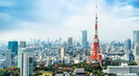 Tokyo Tower and skyline