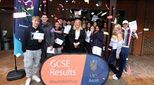 LVS Ascot students and headteacher celebrate GCSE results