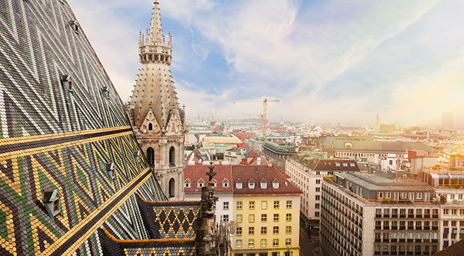 Vienna's skyline