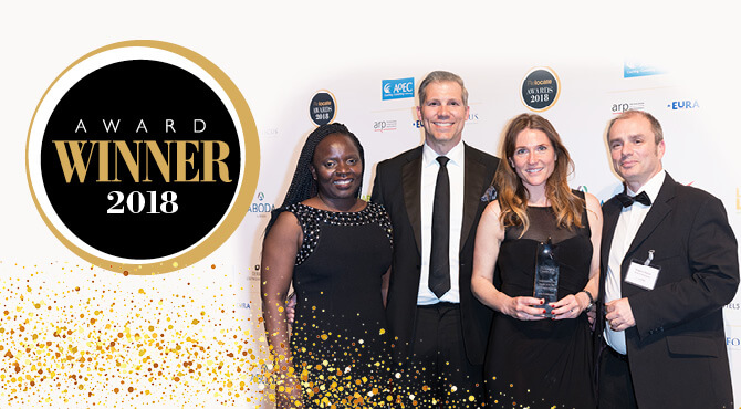 Winner of the 2018 Relocate Award for Destination Services Provider of the Year – Rest of World and Global
