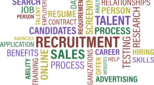 Recruitment word cloud