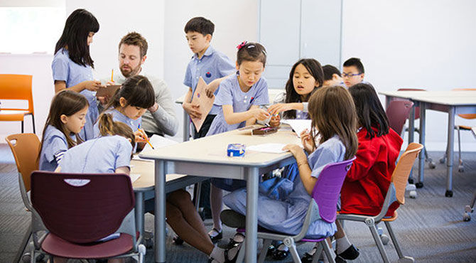 Yew Chung International School of Beijing students